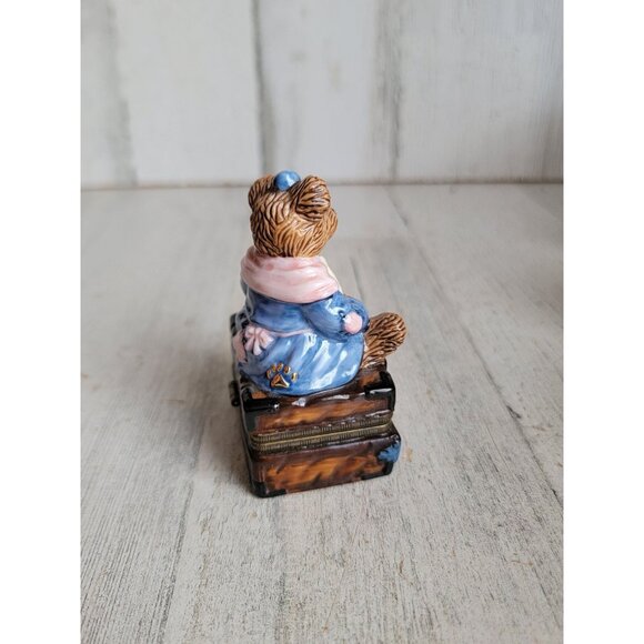 Boyds bears bearwear vintage trinket box‎ momma bear babe figure - Picture 5 of 7